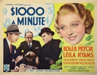 1,000 Dollars a Minute movie posters (1935) Mouse Pad MOV_1889170