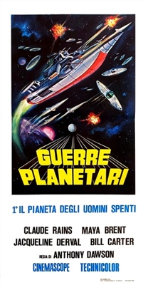 Il pianeta degli uomini spenti movie posters (1961) metal framed poster
