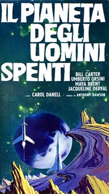 Il pianeta degli uomini spenti movie posters (1961) pillow