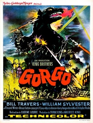 Gorgo movie posters (1961) pillow