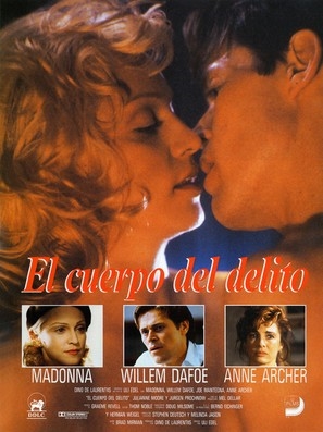 Body Of Evidence movie posters (1993) poster