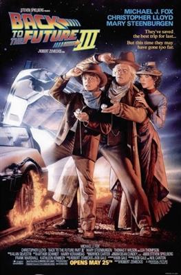 Back to the Future Part III movie posters (1990) poster