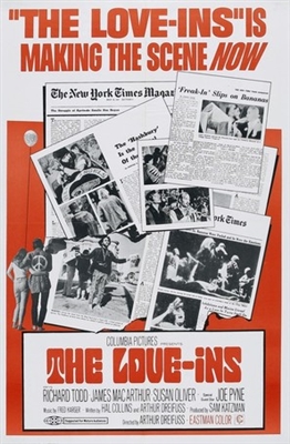 The Love-Ins movie posters (1967) tote bag