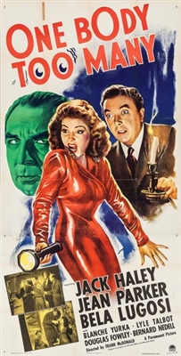 One Body Too Many movie posters (1944) wooden framed poster