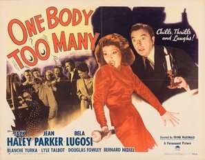 One Body Too Many movie posters (1944) pillow