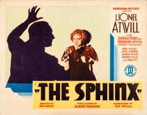 The Sphinx movie posters (1933) metal framed poster