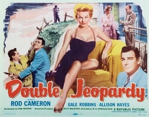 Double Jeopardy movie posters (1955) poster
