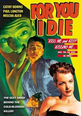For You I Die movie posters (1947) canvas poster