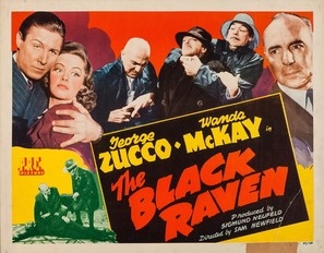 The Black Raven movie posters (1943) metal framed poster