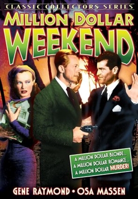 Million Dollar Weekend movie posters (1948) wood print