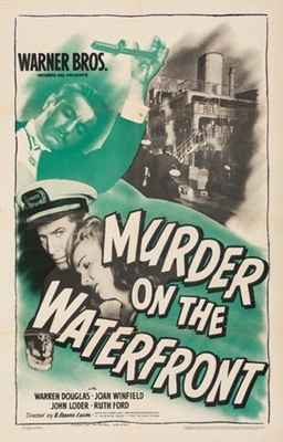 Murder on the Waterfront movie posters (1943) tote bag