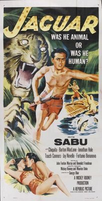 Jaguar movie poster (1956) metal framed poster