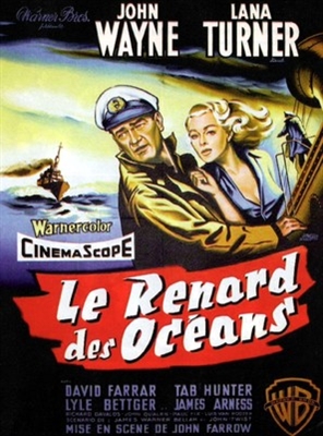 The Sea Chase movie posters (1955) canvas poster