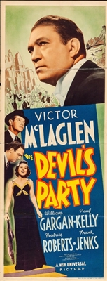 The Devil's Party movie posters (1938) poster with hanger