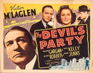 The Devil's Party movie posters (1938) metal framed poster