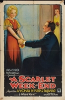 A Scarlet Week-End movie posters (1932) Mouse Pad MOV_1890502