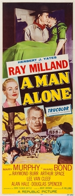 A Man Alone movie posters (1955) sweatshirt