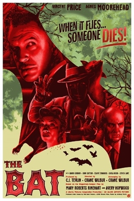 The Bat movie posters (1959) Stickers MOV_1891097