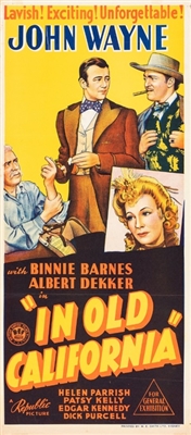 In Old California movie posters (1942) poster