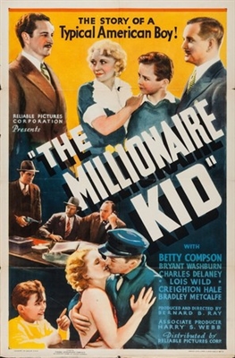 The Millionaire Kid movie posters (1936) metal framed poster