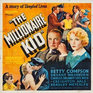 The Millionaire Kid movie posters (1936) wood print