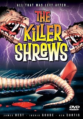 The Killer Shrews movie posters (1959) wooden framed poster