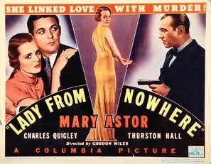 Lady from Nowhere movie posters (1936) mug