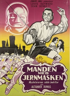 The Man in the Iron Mask movie posters (1939) poster