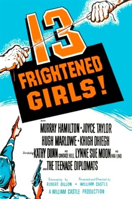 13 Frightened Girls movie posters (1963) sweatshirt