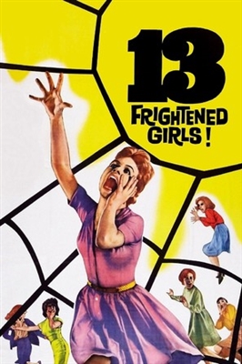 13 Frightened Girls movie posters (1963) mouse pad