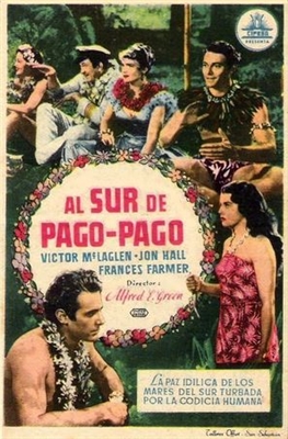 South of Pago Pago movie posters (1940) mug
