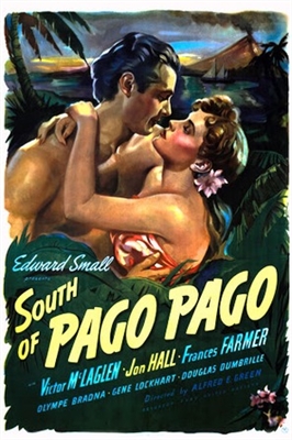 South of Pago Pago movie posters (1940) poster with hanger