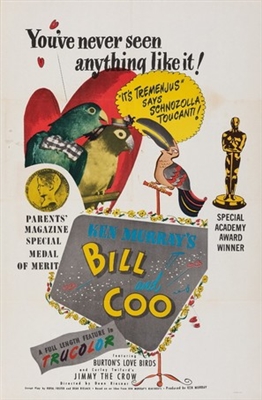 Bill and Coo movie posters (1948) metal framed poster