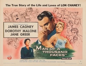 Man of a Thousand Faces movie posters (1957) canvas poster