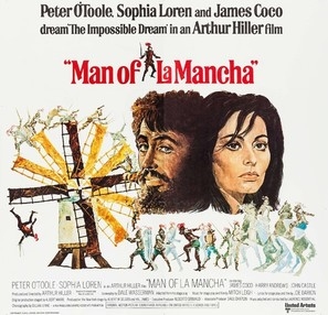 Man of La Mancha movie posters (1972) wooden framed poster