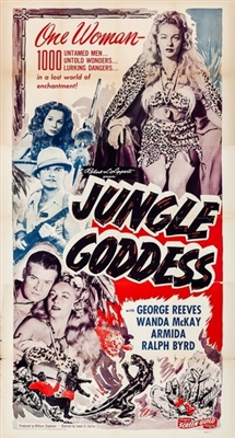 Jungle Goddess movie posters (1948) pillow
