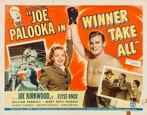 Joe Palooka in Winner Take All movie posters (1948) tote bag