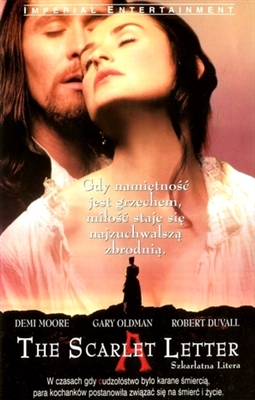 The Scarlet Letter movie posters (1995) poster