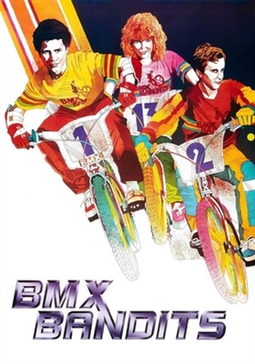 BMX Bandits movie posters (1983) metal framed poster