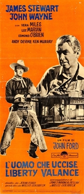 The Man Who Shot Liberty Valance movie posters (1962) t-shirt