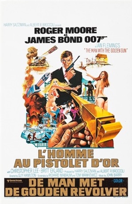 The Man With The Golden Gun movie posters (1974) poster