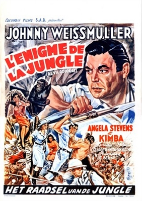 Devil Goddess movie posters (1955) poster with hanger