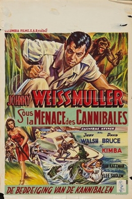 Cannibal Attack movie posters (1954) mouse pad