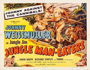 Jungle Man-Eaters movie posters (1954) tote bag