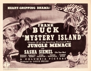 Jungle Menace movie posters (1937) pillow