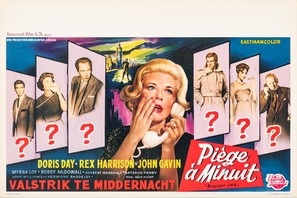 Midnight Lace movie posters (1960) wooden framed poster