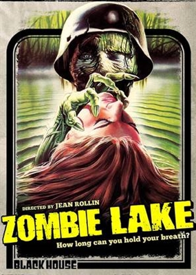 Le lac des morts vivants movie posters (1981) wooden framed poster