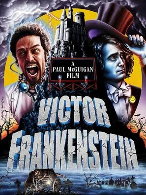 Victor Frankenstein movie posters (2015) wood print