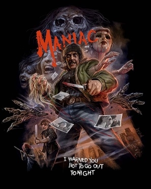 Maniac movie posters (1980) Stickers MOV_1895658