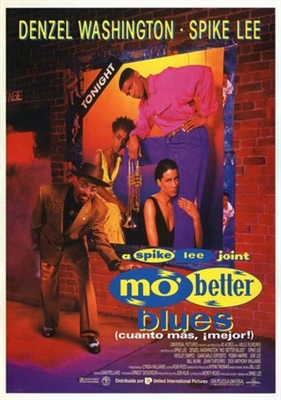 Mo Better Blues movie posters (1990) wood print